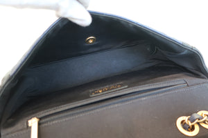 CHANEL/シャネル マトラッセチェーンショルダーバッグ ラムスキン ブラック/ネイビー/ゴールド金具 ショルダーバッグ 700080117