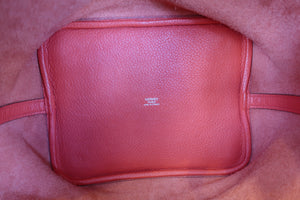 HERMES／エルメス ピコタンロックＭＭ トリヨンクレマンス ローズジャイプール □R刻印 ハンドバッグ 700090151