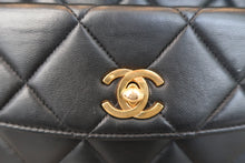 画像をギャラリービューアに読み込む, CHANEL/シャネル マトラッセショルダーバッグ ラムスキン ブラック/ゴールド金具 ショルダーバッグ 800010053
