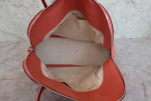 Load image into Gallery viewer, HERMES BOLIDE RELAX 35 Sikkim leather Crevette T Engraving Hand bag 800080110
