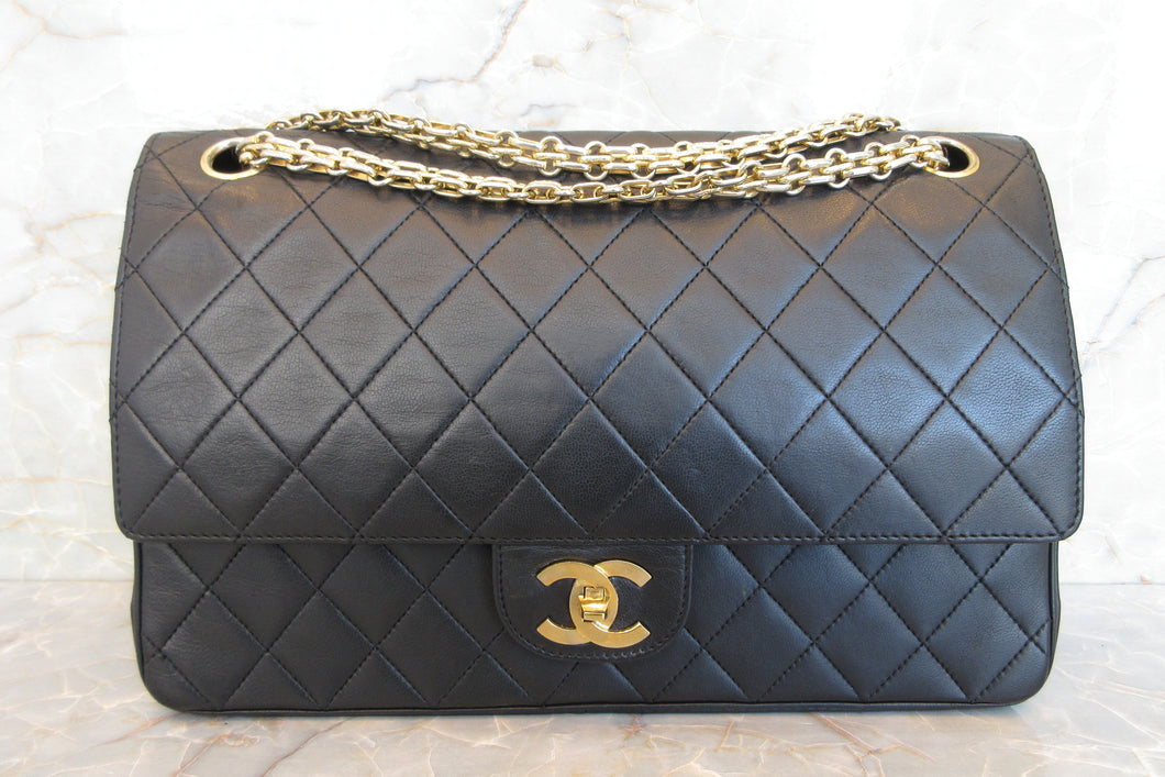 CHANEL/香奈儿 CF 链条包 羊皮 Black/Gold hadware(黑色/金色金属) 肩背包 700060188