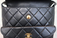 画像をギャラリービューアに読み込む, CHANEL/シャネル マトラッセショルダーバッグ ラムスキン ブラック/ゴールド金具 ショルダーバッグ 800010053
