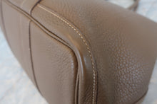 Load image into Gallery viewer, HERMES  GARDEN PARTY PM Negonda leather Etoupe gray T Engraving Tote bag 800050110
