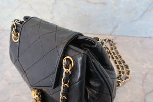 CHANEL/シャネル マトラッセフリンジチェーンショルダーバッグ ラムスキン ブラック/ゴールド金具 ショルダーバッグ 700080116