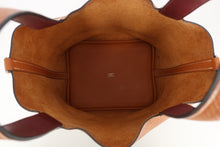 Load image into Gallery viewer, HERMES PICOTIN LOCK ECLAT MM Clemence leather/Swift leather Toffee/Bordeaux A Engraving Hand bag 800100048
