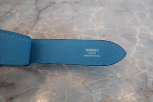 HERMES／エルメス ジプシエール28 ヴォースイフト ブルーノール/ヴェールヴェローヌ D刻印 ショルダーバッグ 700070075