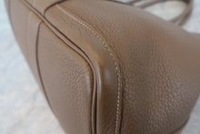 Load image into Gallery viewer, HERMES  GARDEN PARTY PM Negonda leather Etoupe gray T Engraving Tote bag 800050110
