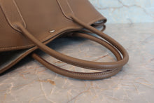 Load image into Gallery viewer, HERMES  GARDEN PARTY PM Negonda leather Etoupe gray T Engraving Tote bag 800050110

