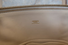 Load image into Gallery viewer, HERMES／BOLIDE 31 Clemence leather Craie A Engraving Shoulder bag 700050277

