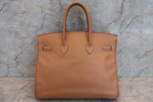 将图片加载到图库查看器，HERMES BIRKIN 35 Graine Couchevel leather Natural □E刻印 Hand bag 600090213
