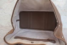 Load image into Gallery viewer, HERMES  GARDEN PARTY PM Negonda leather Etoupe gray T Engraving Tote bag 800050110
