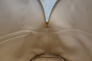 HERMES／BOLIDE 31 Clemence leather Craie A Engraving Shoulder bag 700050277