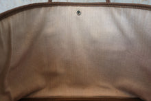 Load image into Gallery viewer, HERMES  GARDEN PARTY PM Negonda leather Etoupe gray T Engraving Tote bag 800050110
