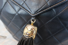 画像をギャラリービューアに読み込む, CHANEL/シャネル マトラッセフリンジチェーンショルダーバッグ ラムスキン ブラック/ゴールド金具 ショルダーバッグ 700080116
