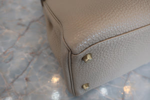 HERMES KELLY 28 Togo leather  Gris tourterelle □L刻印 Shoulder bag 600080132