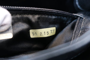 CHANEL/シャネル マトラッセフリンジチェーンショルダーバッグ ラムスキン ブラック/ゴールド金具 ショルダーバッグ 700080116