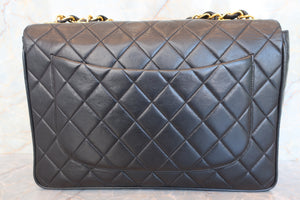 CHANEL/シャネル 中マトラッセシングルフラップチェーンショルダーバッグ ラムスキン ブラック/ゴールド金具 ショルダーバッグ 700040023