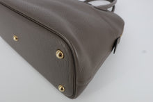 将图片加载到图库查看器，HERMES BOLIDE 31 Clemence leather Etain C刻印 Shoulder bag 800100044
