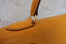 將圖片載入圖庫檢視器 HERMES／エルメス ケリー28 クシュベル ジョーヌ 〇V刻印 ショルダーバッグ 800080068
