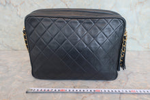 将图片加载到图库查看器，CHANEL/香奈儿 CF 流苏 链条 肩背包 羊皮 Navy/Gold hadware(藏蓝色/金色金属) 肩背包 800020188
