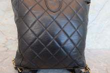画像をギャラリービューアに読み込む, CHANEL/シャネル マトラッセチェーンリュック ラムスキン ブラック/ゴールド金具 リュック 700080062
