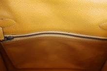 將圖片載入圖庫檢視器 HERMES／エルメス ケリー28 クシュベル ジョーヌ 〇V刻印 ショルダーバッグ 800080068
