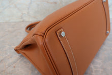 將圖片載入圖庫檢視器 HERMES／エルメス バーキン35 ヴォーエプソン ゴールド □M刻印 ハンドバッグ 700020090
