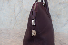 将图片加载到图库查看器，HERMES BOLIDE 35 Clemence leather Raisin □F刻印 Shoulder bag 700070056
