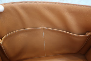 HERMES／エルメス ケリー32 ボックスカーフ ナチュラル □F刻印 ショルダーバッグ 700050212