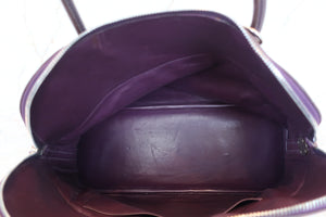 HERMES BOLIDE 35 Clemence leather Raisin □F刻印 Shoulder bag 700070056