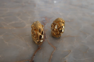 CHANEL CC mark earring Gold plate Gold Earring 500090263