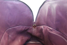 将图片加载到图库查看器，HERMES BOLIDE 35 Clemence leather Raisin □F刻印 Shoulder bag 700070056
