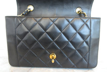 画像をギャラリービューアに読み込む, CHANEL/シャネル ダイアナマトラッセチェーンショルダーバッグ ラムスキン ブラック/ゴールド金具 ショルダーバッグ 700060193
