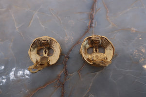 CHANEL CC mark earring Gold plate Gold Earring 500090263