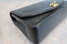 将图片加载到图库查看器，CHANEL/香奈儿 戴妃 CF 链条包 羊皮 Black/Gold hadware(黑色/金色金属) 肩背包 700100170
