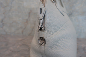 HERMES／BOLIDE 31 Clemence leather Gray □H Engraving Shoulder bag 600050211