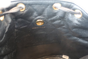 CHANEL/シャネル マトラッセチェーンリュック ラムスキン ブラック/ゴールド金具 リュック 700080062