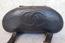 Load image into Gallery viewer, CHANEL Matelasse Chain back pack Lambskin Black/Gold hadware Back pack 700120055
