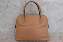 Load image into Gallery viewer, HERMES／BOLIDE 31 Clemence leather Tabac camel □L Engraving Shoulder bag 600070035
