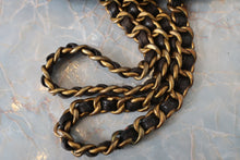 Load image into Gallery viewer, CHANEL Matelasse Chain back pack Lambskin Black/Gold hadware Back pack 700120055
