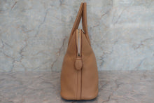 将图片加载到图库查看器，HERMES／BOLIDE 31 Clemence leather Tabac camel □L刻印 Shoulder bag 600070035
