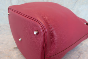 HERMES／エルメス ピコタンロックGM トリヨンクレマンス ルビー □N刻印 ハンドバッグ 700070043