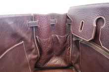 将图片加载到图库查看器，HERMES BIRKIN 40 Buffalo leather Brown □C刻印 Hand bag 600100204
