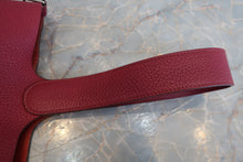 将图片加载到图库查看器，HERMES PICOTIN LOCK GM Clemence leather Ruby □N刻印 Hand bag 700070043
