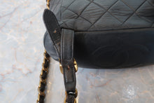 Load image into Gallery viewer, CHANEL Matelasse Chain back pack Lambskin Black/Gold hadware Back pack 700120055

