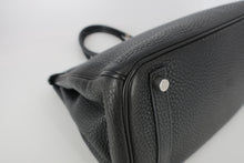 將圖片載入圖庫檢視器 HERMES／エルメス バーキン30 トゴ ブラック □K刻印 ハンドバッグ 800100057
