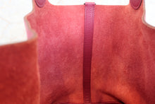 将图片加载到图库查看器，HERMES PICOTIN LOCK GM Clemence leather Ruby □N刻印 Hand bag 700070043
