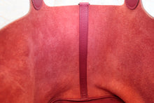 将图片加载到图库查看器，HERMES PICOTIN LOCK GM Clemence leather Ruby □N刻印 Hand bag 700070043
