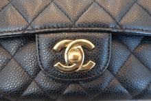 画像をギャラリービューアに読み込む, CHANEL/シャネル マトラッセＷフラップＷチェーンショルダーバッグ キャビアスキン ブラック/ゴールド金具 ショルダーバッグ 700080073
