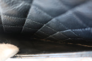 CHANEL/シャネル マトラッセＷフラップＷチェーンショルダーバッグ キャビアスキン ブラック/ゴールド金具 ショルダーバッグ 700080073